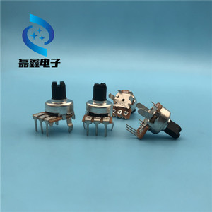โพเทนชิโอมิเตอร์แบบหมุน 1212 รุ่น B10K B50K B100K แกนครึ่งแกน แกนลายดอกไม้ คาร์บอนคอมโพสิต ตัวลดทอนสัญญาณมาตรฐาน - Product Image 2