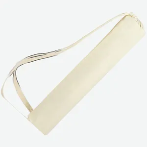 100% coton écologique biologique transporter des sacs en toile de Yoga durables Compact Portable haute qualité tapis de Yoga sac à dos
