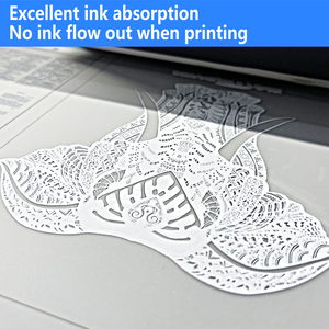 Pellicola PET DTF con Motivi in Polvere Plastisol Trasparente Personalizzata per Stampa a Trasferimento su Magliette - Product Image 3