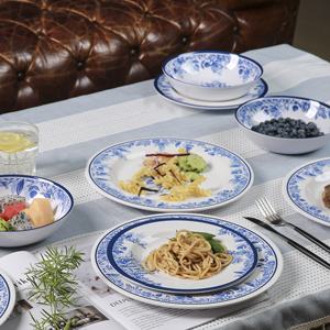 Assiette plate polyvalente OEM Attrayant irrégulière grotte texturée mat en relief mélamine à la mode salle à manger sans nourriture - Product Image 3