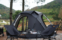 Chaise pliante de camping portable Rouser, chaise pliante légère et confortable pour le camping en plein air, la randonnée et les pique-niques