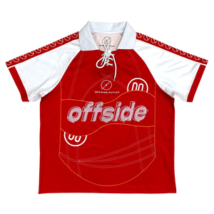 ชุดกีฬาฟุตบอลผ้าโพลีเอสเตอร์สำหรับ100% ชุดเล่นกีฬาเสื้อฟุตบอลออกแบบได้ตามที่ต้องการ - Product Image 2
