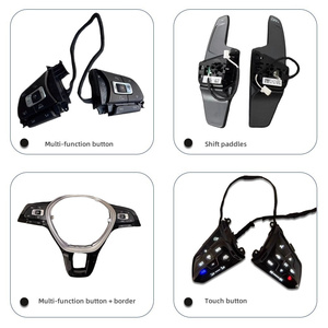 Volante de Cuero Completo para Volkswagen Golf 7 GTI Golf R MK7 <span class=keywords><strong>Polo</strong></span> Jetta Passat Tiguan, Venta Directa de Fábrica - Product Image 5