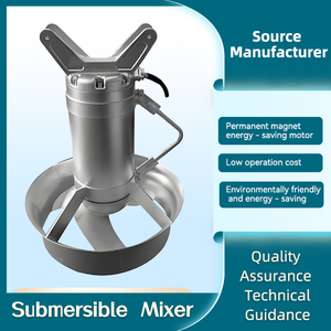 Duurzame onderwateragitator QJB0.37/6-220/3-980S voor slibtanks, rioolwaterzuivering en afvalwatercirculatie - Product Image 4