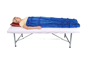 Mini appareil de pressothérapie pour drainage lymphatique, masseur de jambes à pression d'air pour amincissement corporel, pantalon de pressothérapie pour usage domestique et commercial - Product Image 3