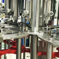 Máquina de llenado y tapado de líquidos y gránulos Rinser para líneas de embotellado PET de pulpa de frutas, zumos, nata de coco, yogur y bebidas con partículas.