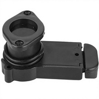 Valve de vidange extensible en PVC durable pour bateaux pneumatiques et bateaux de pêche, idéale pour la navigation sur les lacs et les rivières