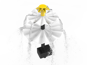 Kit de bomba de banho para casa, decoração de jardim alimentada por painel solar, fonte de água automática de 4W - Product Image 3