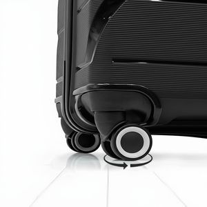 Ensemble de valises Copella incassables en polypropylène 2 pièces, taille moyenne et cabine, jaune, design unisexe, collection - Product Image 1