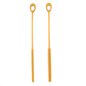 Spazzola in silicone per cannucce con manico lungo per la pulizia di biberon e tazze, set per la pulizia di cannucce e fori, modello H60 - Product Image 3