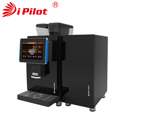 Machine à café expresso pilote avec capacité d'infusion de 24g Machine à café entièrement automatique à grand écran tactile avec lait frais - Product Image 1