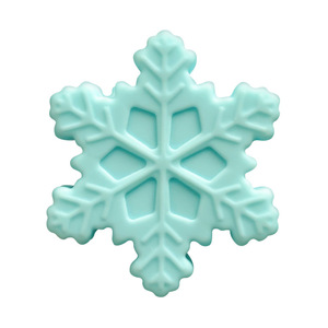 Chaîne de perles en silicone flocon de neige populaire et nouvelle avec de jolies perles de bébé de dessin animé - Product Image 6