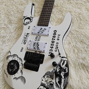 Guitarra Eléctrica Premium Estilo <span class=keywords><strong>ESP</strong></span> Diosa Blanca de la Luna, de Alta Gama y Elegante, Perfecta para Actuaciones en Escenario y Espectáculos en Vivo - Product Image 4