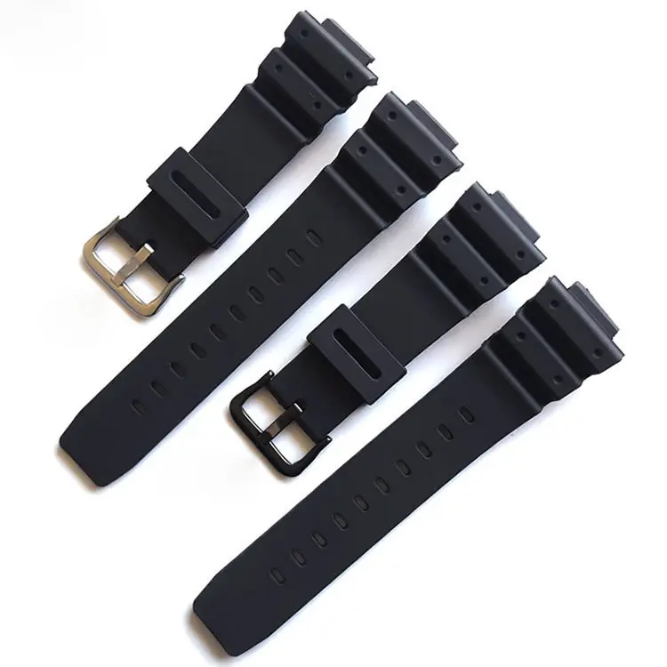 High Quality Soft Resin Rubber PU Watch Band Strap For Gshock DW6900 5600 9052 Replacement Watchband