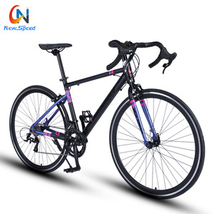 Vélo de route de <span class=keywords><strong>sport</strong></span> urbain pour <span class=keywords><strong>femme</strong></span>, 29 pouces, 21 vitesses, fourche en acier à haute teneur en carbone, couleur bleue, fourni par l'usine - Product Image 2
