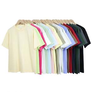 เสื้อยืดแขนสั้นผ้าฝ้ายหนาสำหรับผู้ใหญ่240กรัมเสื้อยืดโอเวอร์ไซส์ออกแบบได้ตามต้องการสำหรับฤดูหนาว - Product Image 1