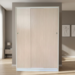 Armario Deslizante de Plástico Independiente con Cerradura, Plegable, Ahorra Espacio, Mueble de Dormitorio para Uso en el Hogar o Sala de Estar - Product Image 3