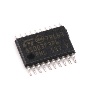 Nuevo Microcontrolador Original de 8 bits con Memoria Flash de 8KB y 16MHz, Chip IC MCU TSSOP-20 STM8S003F3P6TR STM8S003F3P6 - Product Image 1