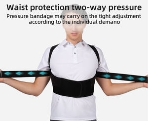 Correcteur de posture ergonomique ventilé pour les épaules, anti-cyphose, couvrant entièrement le dos, pour le bureau, l'entraînement et le quotidien - Product Image 3