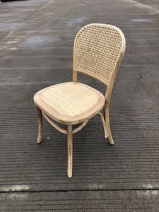 Chaises de salle à manger en bois pour événements, <span class=keywords><strong>location</strong></span> de mariage, personnalisées et bon marché, en rotin, par MRS WOODS - Product Image 2