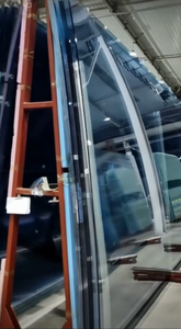 Mur-<span class=keywords><strong>rideau</strong></span> composite en verre trempé incurvé ultra-transparent et verre feuilleté LOW-E à double revêtement argenté ultra-transparent - Product Image 3