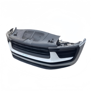 Utilizado para <span class=keywords><strong>Porsche</strong></span> <span class=keywords><strong>Macan</strong></span> 2,0/3,0 Auto Car Bodykit Nariz Corte Parachoques delantero Labio con faros Parachoques de repuesto - Product Image 4