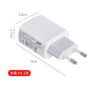 UK US EU Adaptateur Type c Port 20w Usb-c Pd Chargeur Type c Qc3.0 Chargeurs Adaptateur Mâle pour Usb <span class=keywords><strong>Typa</strong></span> a - Product Image 4