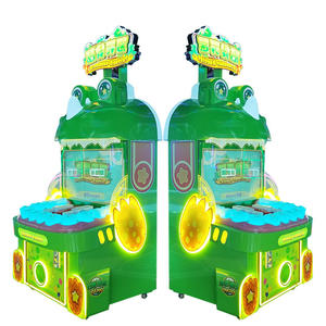 Máquina de cepillado de dientes de dentista de dinosaurio caliente, rompecabezas para niños, máquina de juego que funciona con monedas, equipo de Arcade para juegos infantiles - Product Image 6
