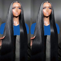 Perruques sans colle 13x6 HD Lace Front, dentelle pré-coupée, nœuds blanchis, cheveux humains pour femmes, prêtes à porter, ligne de cheveux naturelle