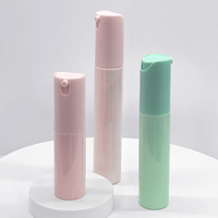 Nouvelle conception, vente en gros, flacon de lotion de 20 ml, 30 ml, 40 ml, couleur macaron vert et rose, flacon vide pour parfums, vaporisateur d'eau en plastique à fine brume