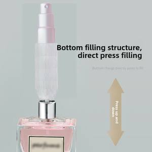 Flacon <span class=keywords><strong>pulvérisateur</strong></span> portable haut de gamme rechargeable de 5 ml en PET avec fond en cristal, revêtement UV, hydratant, mini flacon <span class=keywords><strong>pulvérisateur</strong></span> rechargeable - Product Image 2