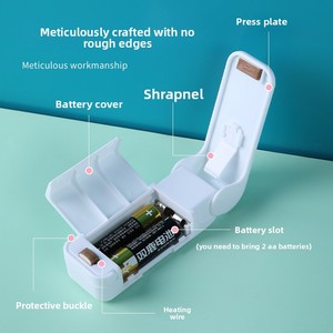 Handheld Plastic Bag Sealer – Mini Heat Sealing <b>Machine</b> for Food, Snacks, Rice, Tea, <b>Coffee</b> – Portable Manual Thermal Sealer – K - Product Image 5