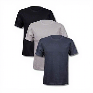 T-shirts en coton épais vintage, amples, à manches courtes, décontractés pour hommes, grandes tailles, t-shirts pour hommes surdimensionnés - Product Image 1
