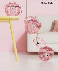 Phim hoạt hình mới <span class=keywords><strong>donut</strong></span> với rơm phun, hình dạng Dễ Thương Dây đeo di động, sinh viên nhựa phim hoạt hình chai nước - Product Image 3