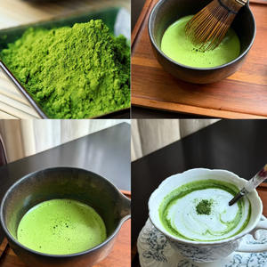 Poudre de thé vert matcha à la vanille personnalisée - Matcha biologique de qualité cérémonielle, amincissant et santé, poudre de matcha premium - Product Image 3