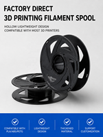 Suministro al por mayor: Bobina vacía de 1 kg reutilizable, ligera y ecológica para filamento de impresión 3D personalizado (PLA, ABS, PETG)