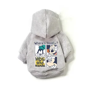 Cartoon Hunde kleidung Luxus Design Mode Hoodie Haustier Kleidung Shirt für kleine mittelgroße Hunde Haustiere Mops Hunde mantel