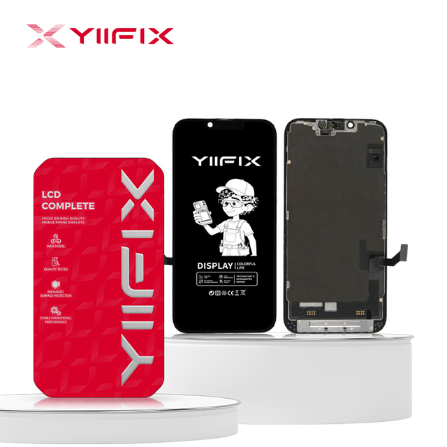 Yiifix Wholesale Replacement OLED/FHD LCD Digitizer Screens 14/13/12 Pro Max/XS/XR/11/10/9/8/7/6/5/4 6.1'' Sapphire Deluxe 1