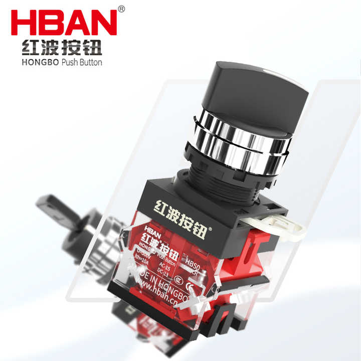 Maintain Switch Lay5 Series Plastic 1NO1NC Latching 22mm 3 Position Switch