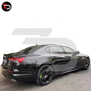 Pare-choc avant de Style Trofeo, pare-chocs arrière, jupes latérales de gril principal, pointe d'échappement pour <span class=keywords><strong>Maserati</strong></span> <span class=keywords><strong>Quattroporte</strong></span> 2012 à <span class=keywords><strong>2023</strong></span> - Product Image 4