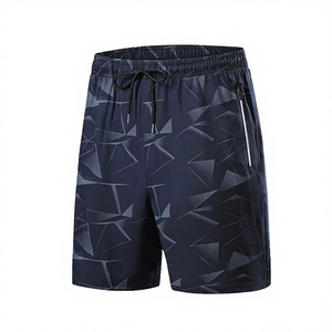 Shorts de sport décontractés pour hommes ANSZKTN, taille plus, respirants, avec cordon de serrage, en nylon/coton, pour l'été - Product Image 4