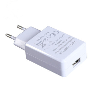 15W EU cắm CE sạc nhanh duy nhất <span class=keywords><strong>USB</strong></span> <span class=keywords><strong>Port</strong></span> Power <span class=keywords><strong>Adapter</strong></span> với OTP <span class=keywords><strong>b</strong></span>ảo vệ 5V 3A Trắng sạc nhanh - Product Image 1