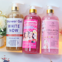 Nouveau Gel Douche Corporel – Éclaircissant Nettoyant Adoucissant Peau Rugueuse et Points Noirs Grande Bouteille 1000 ml