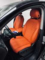 Funda de Asiento de Coche de Cuero de Cobertura Total, Duradera y Cómoda, Compatible con BYD/HONDA/TOYOTA/FORD/LEXUS/MAZDA/BMW/AUDI