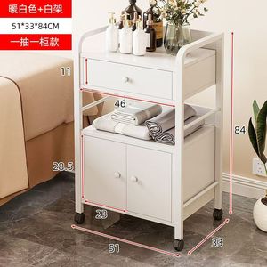 Z Low Price Modern Wood Salon Trolley <b>with</b> 4 <b>Wheels</b> for Beauty Salon Hotel Home Office Use - Product Image 2