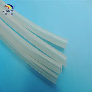 SunBow Custom High Quality Flexible Pure Silicone Hose Tube Elastic Rubber Tubing