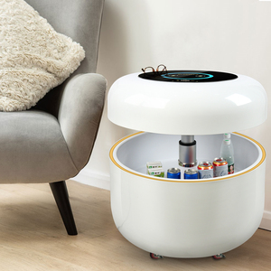 Réfrigérateur numérique à écran tactile LCD, pour café, petit, Smart, avec haut-parleur bluetooth intégré, pour la musique, modèle - Product Image 3