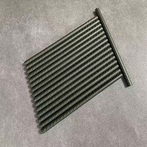 10 kaki serat karbon kosong, tabung Pemintalan karbon Xylem, serat Uv multiwarna, tongkat Ram <span class=keywords><strong>Muzzleloader</strong></span> Cpt - Product Image 2