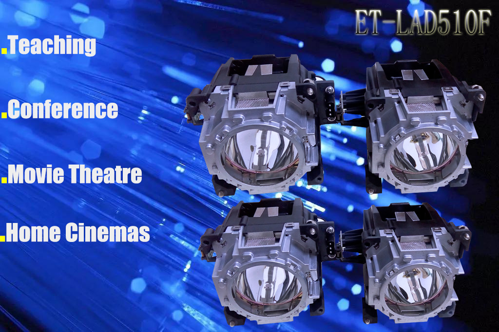 ET-LAD510F Projector Lamp - 1500hrs, 465W, 2700K Soft White