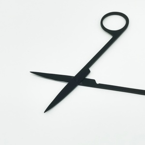 Không gỉ lớp biểu bì Nail sissor cắt tỉa móng tay lông mày kéo lông mi mở rộng bislash - Product Image 5